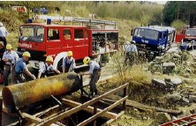 Bild: Einsatz der Feuerwehr